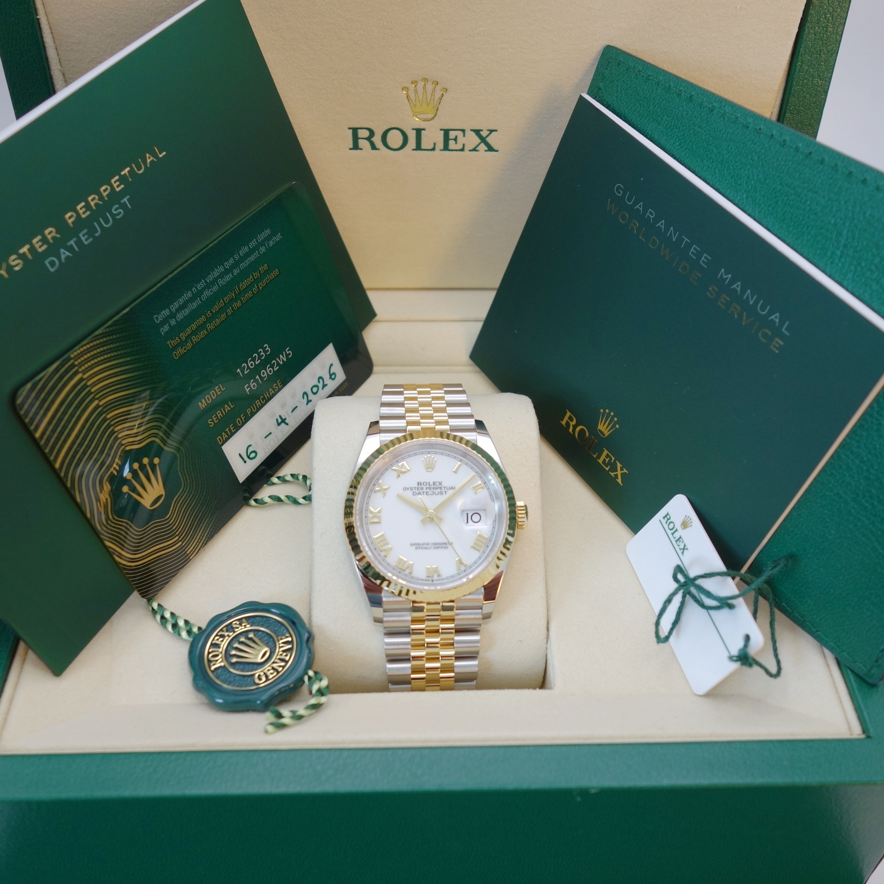 Rolex Datejust 36 Stahl/Gold 2026